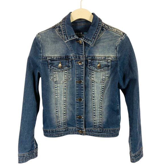 washed denim jean jacket size small PARASUCO - Picture 5 of 12